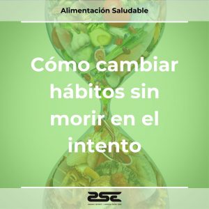 ZSE Formacion - Alimentacion Saludable - Como cambiar habitos sin morir en el intento